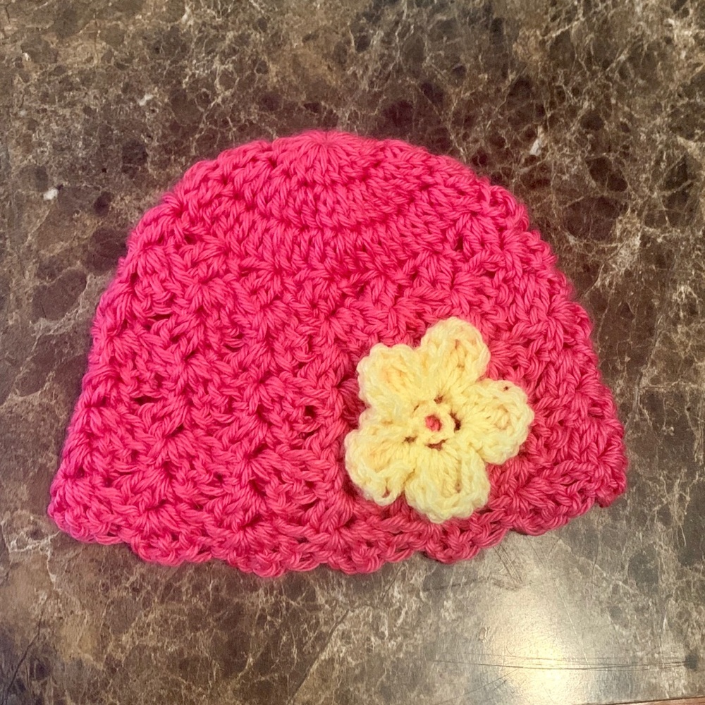 🤩 5 FOR $15 Handmade baby hat